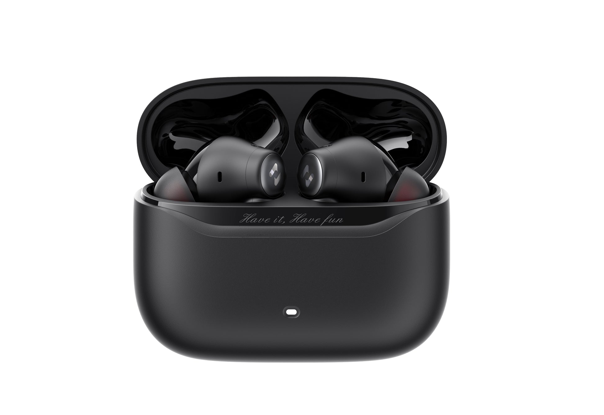 Ασύρματα ακουστικά TW991 PRO(SPACE NC01T) σε μαύρο χρώμα