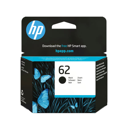 HP 62       Schwarz             Tintenpatrone