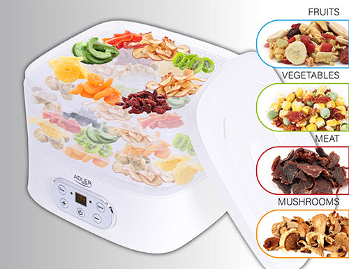 Dryer for fruits and vegetables ADLER AD 6658