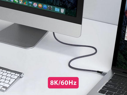 Equip Kabel USB-C4.0->C Gen3     PD240W St/St  2.00m schwarz