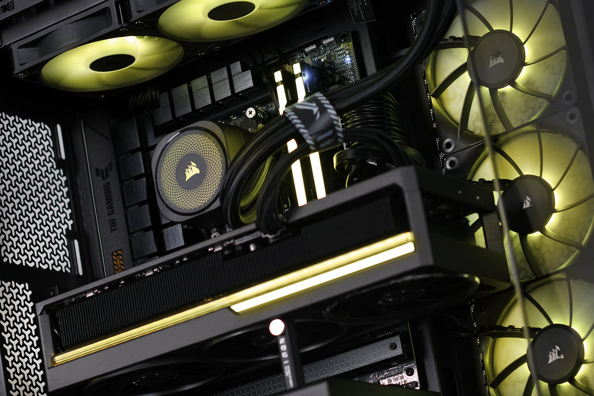 Actina 5901443413714 Επιτραπέζιος Υπολογιστής AMD Ryzen™ 7 9800X3D, 32 GB DDR5-SDRAM, 2 TB SSD, NVIDIA GeForce RTX 5070 Ti, Midi Tower Μαύρο