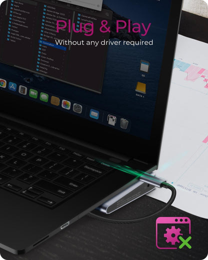 Dockingstation IcyBox USB-C -> HDMI/VGA/USB-A/USB-C/3,5mm