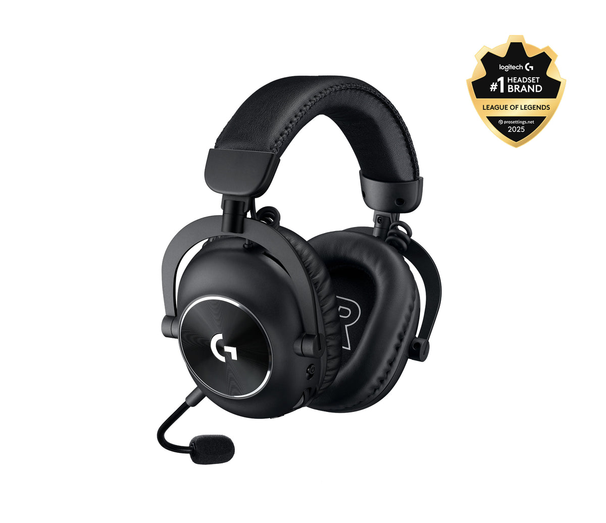 Logitech G 981-001263 Wireless Bluetooth Over-Ear Gaming Headset, Black