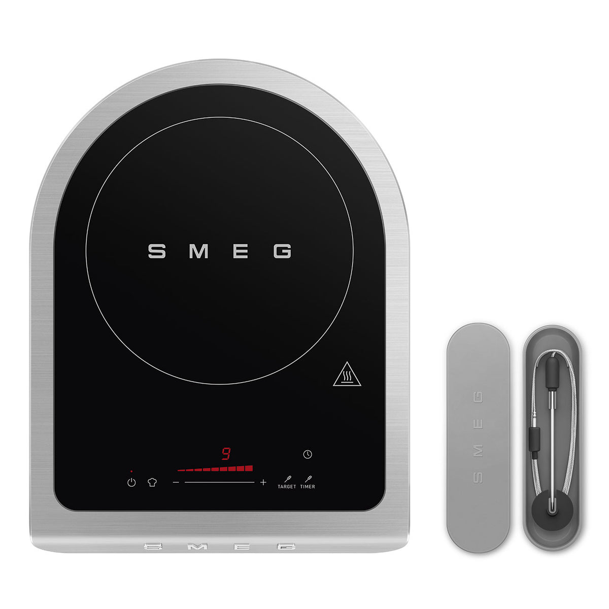 Smeg PIC01BLMEU hob Black Countertop Zone induction hob 1 zone(s)