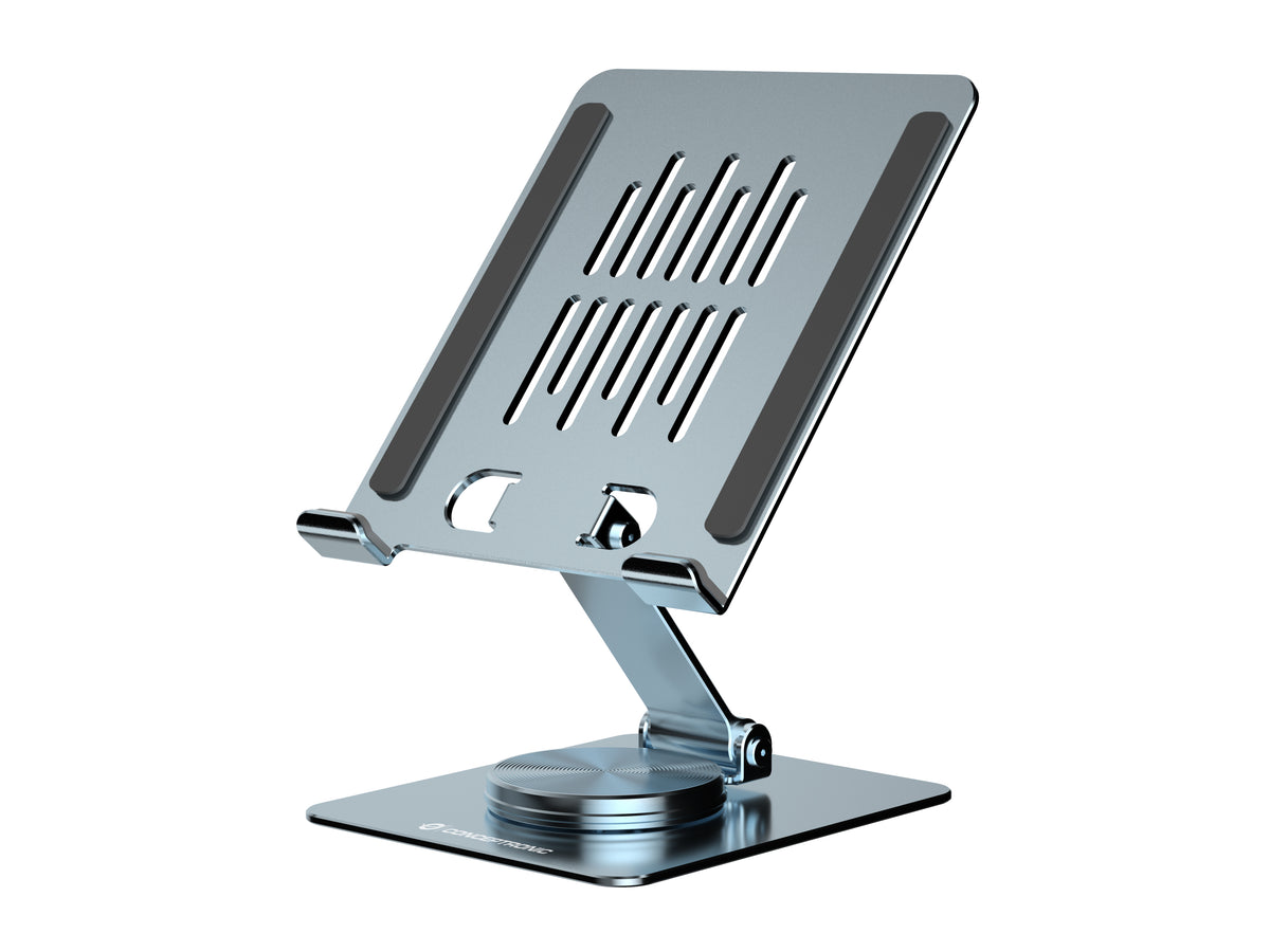 CONCEPTRONIC Tablet Halterung 360°/drehbar/höhenverst.  grau