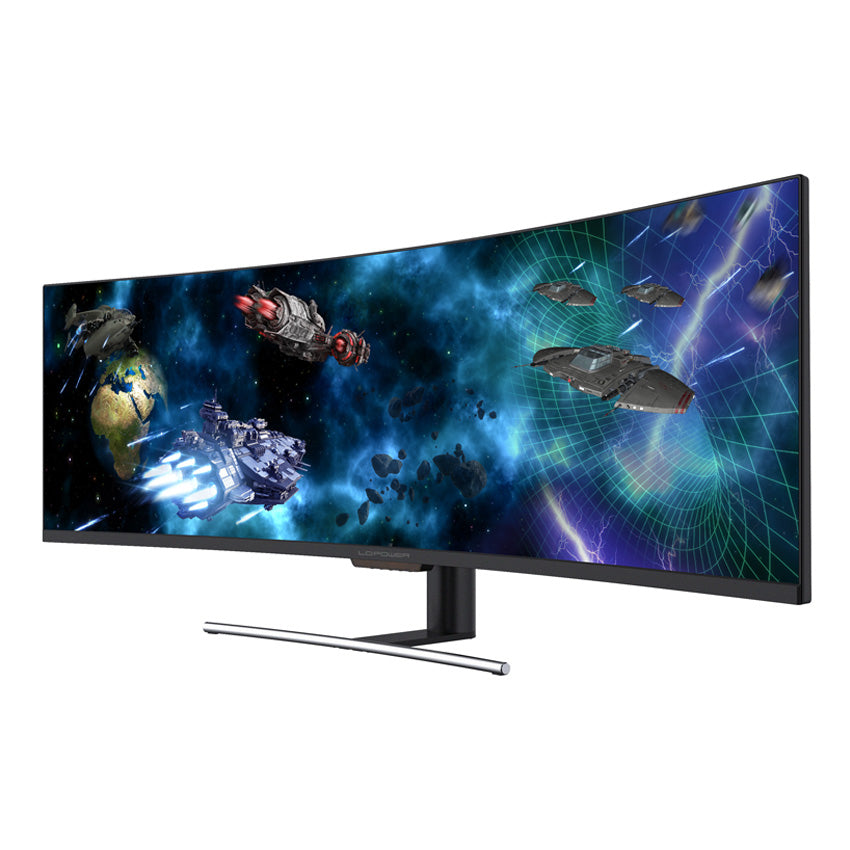 LC-Power 124,5 εκ. (49") LC-M49-DFHD-144-C-Q VA+DP+HDMI
