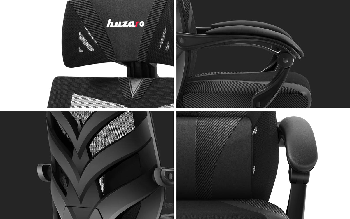 HUZARO COMBAT 5.0 BLACKGAMING CHAIR