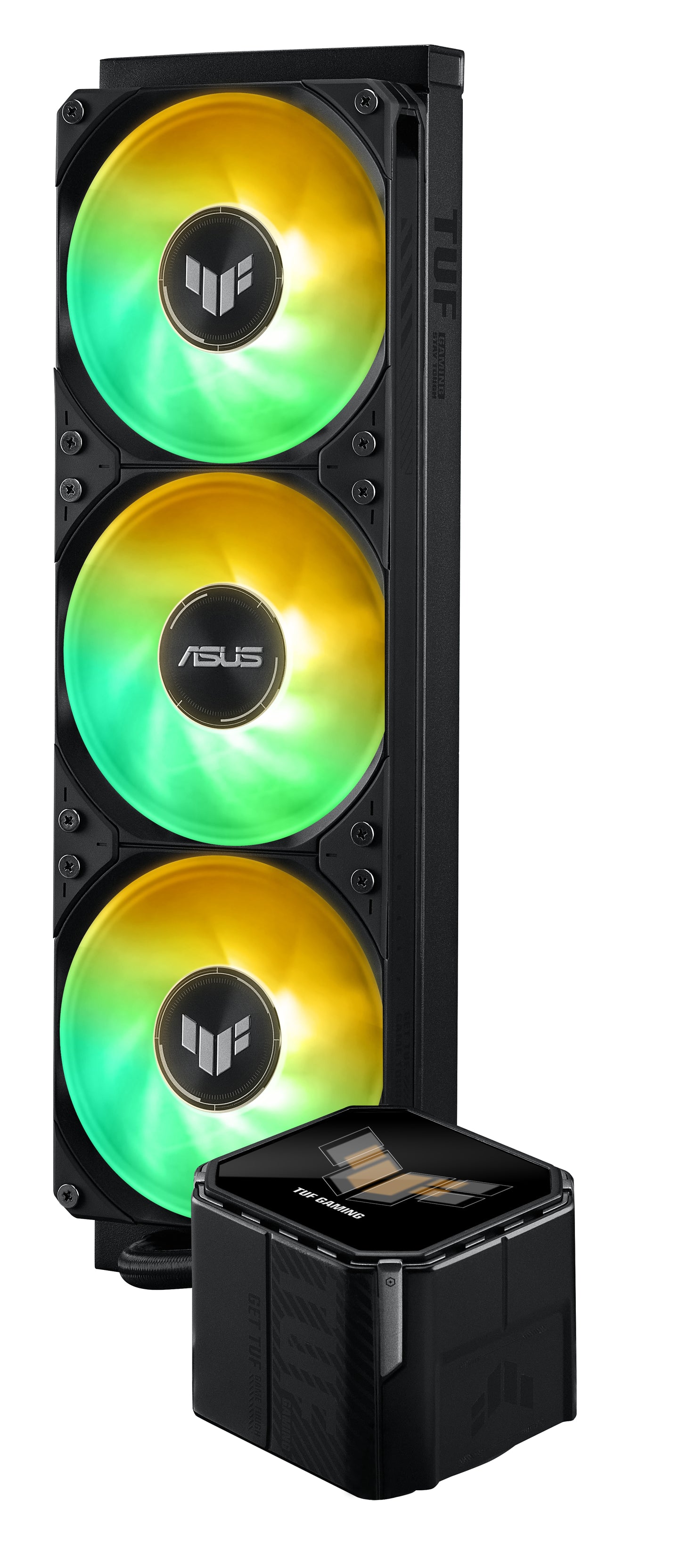Ψυγείο υδρόψυξης επεξεργαστή ASUS TUF Gaming LC III 360 ARGB LCD Όλα-σε-ένα 12 cm Μαύρο 1 τεμ.