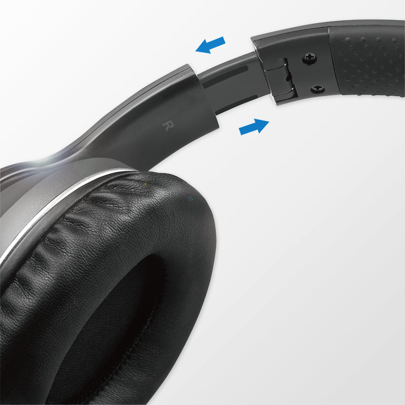 LogiLink Bluetooth Headset, Active Noise Cancelling, V5.0, schwarz
