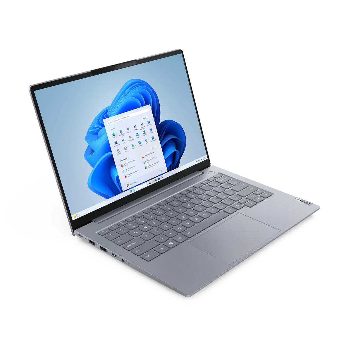 Lenovo ThinkBook 14 G8 IAL Laptop with Intel Core Ultra 7 255H Processor, 14" WUXGA Display, 16 GB DDR5-SDRAM, 512 GB SSD, Wi-Fi 6E (802.11ax), Windows 11 Pro, English, Grey