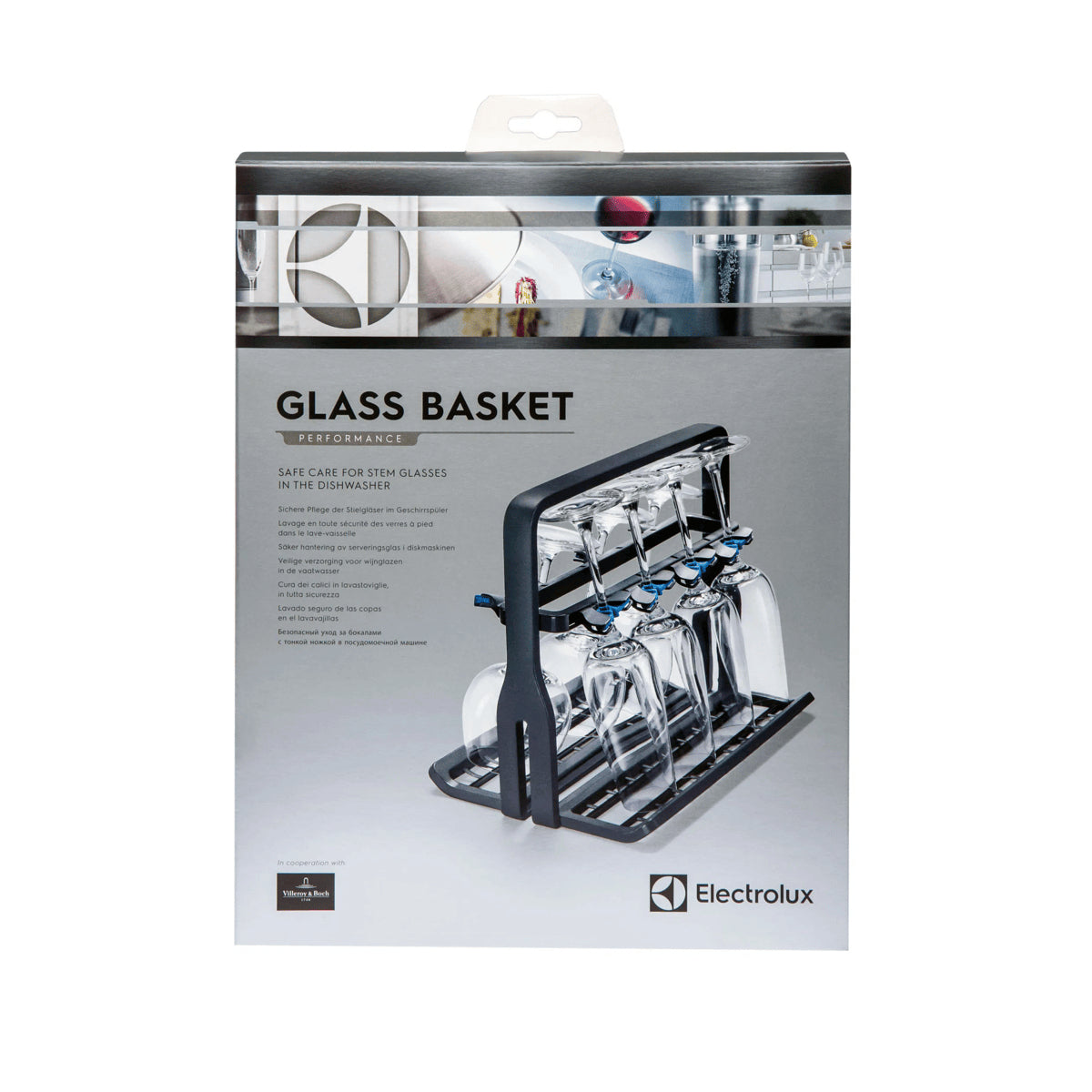Electrolux 9029795540 dishwasher part/accessory Black Wine glass holder