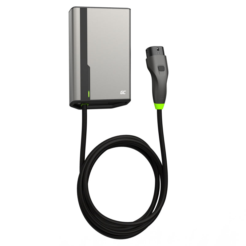 Wallbox Green Cell HabuDen 22kW 32A - 7,5m cable with NFC
