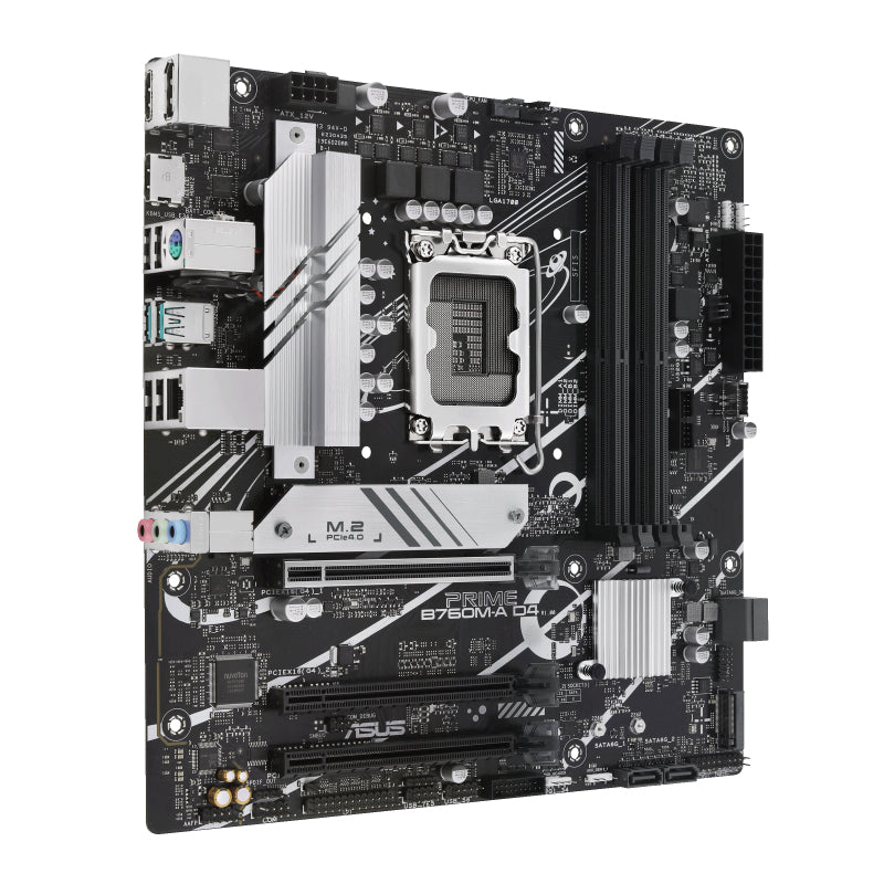 ASUS PRIME B760M-A D4-CSM Intel B760 LGA 1700 micro ATX Motherboard
