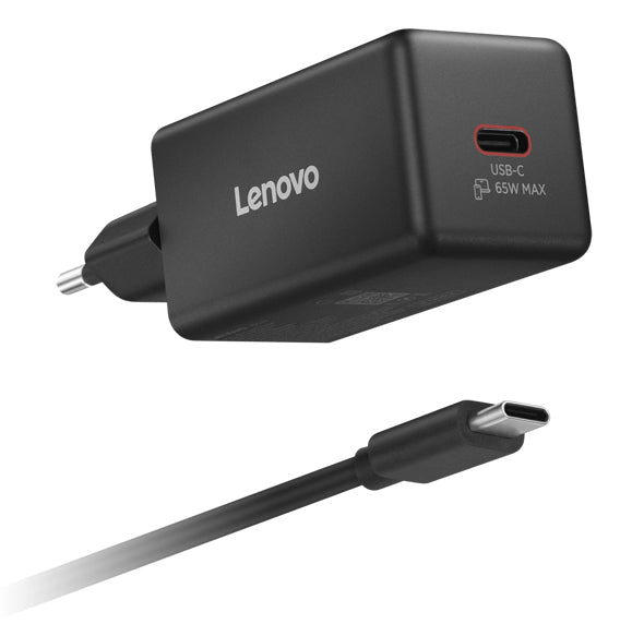 LENOVO 65W GaN Mini AC Adapter USB-C Black