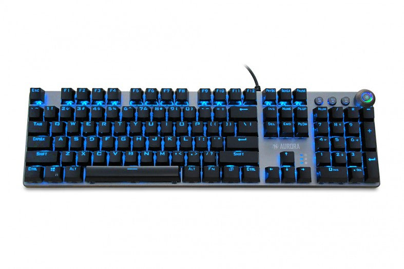 iBox Aurora K-4 keyboard USB QWERTY Black