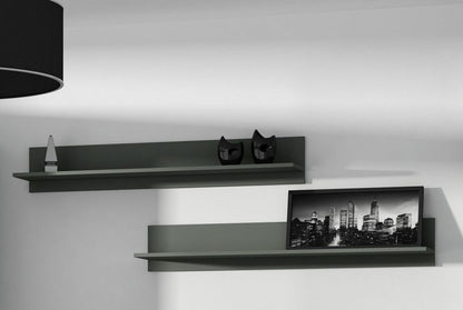 Cama set of two shelves 125cm SOHO grey matte