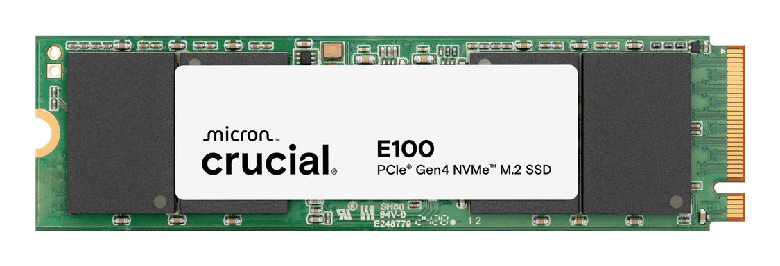 Crucial M.2 2280 E100 2TB Gen4 NVMe PCIe Internal SSD (Retail)