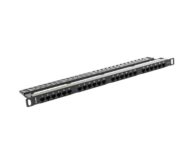 Lanberg PPU6-0024-B patch panel 0.5U