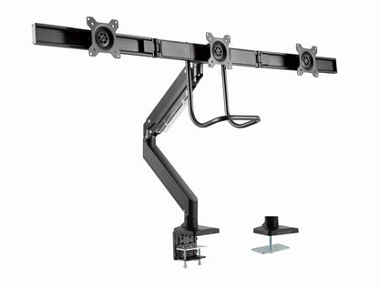 Gembird MA-DA3-03 monitor mount / stand 68.6 cm (27") Desk Black