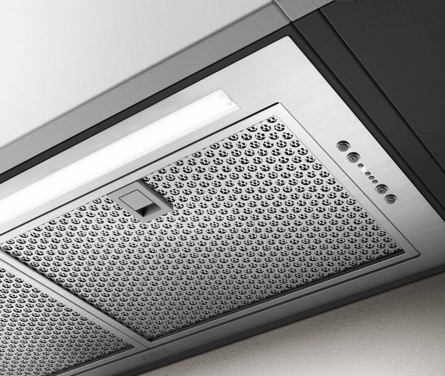 Opcase Elica Fold S IX/A/52 PRF0181962 Εντοιχιζόμενος Απορροφητήρας σε Ασημί Χρώμα με Ισχύ Απορρόφησης 710 m³/h, Κατηγορία Ενεργειακής Απόδοσης B