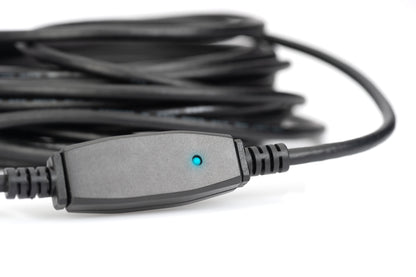 DIGITUS USB 3.0 Aktives Verlängerungskabel          10m,  sw