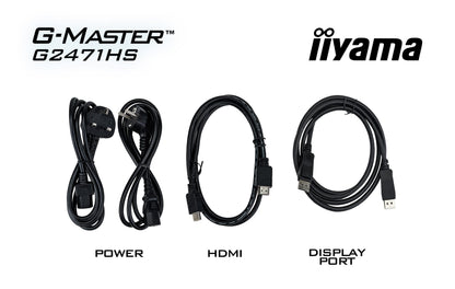 IIYAMA 60.5cm (24") G2471HS-B1 16:9 2xHDMI+DP IPS black