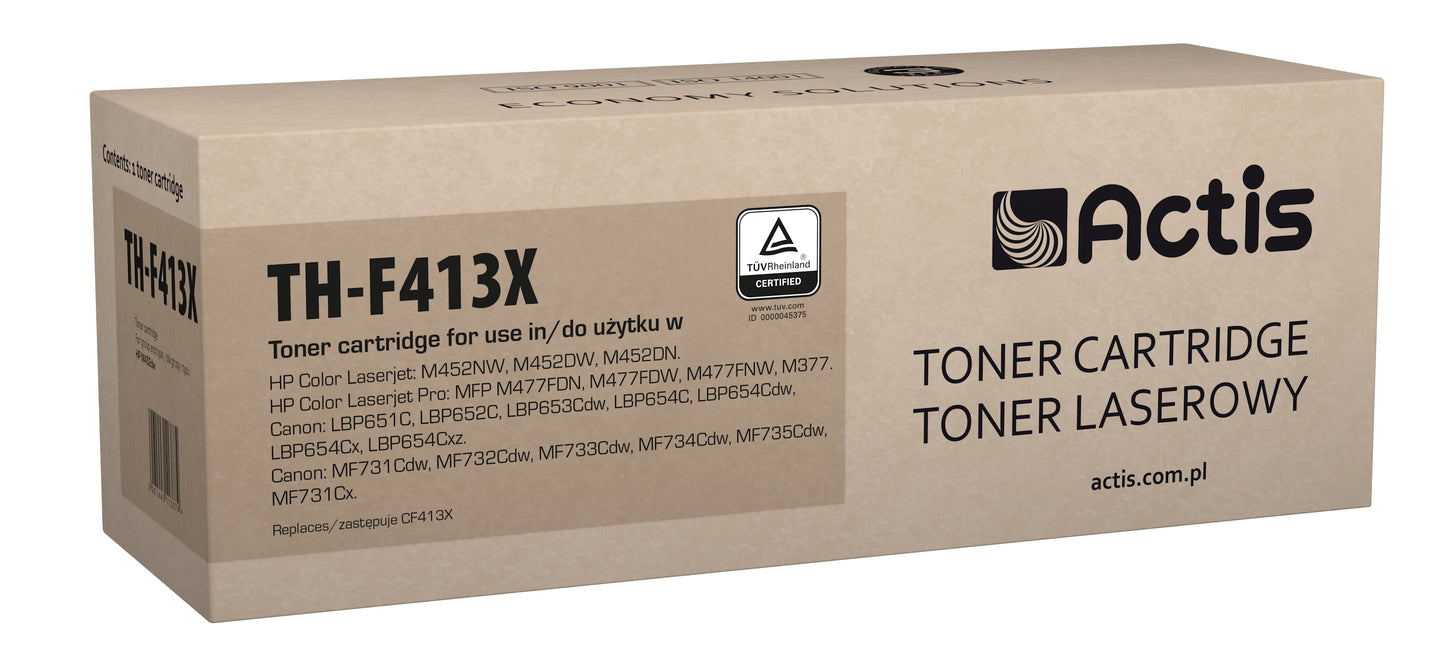 Actis TH-F413X toner (replacement for HP 410X CF413X; Standard; 5000 pages; magenta)