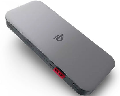 Lenovo GO Lithium Polymer (LiPo) 10000 mAh Wireless Charging Grey