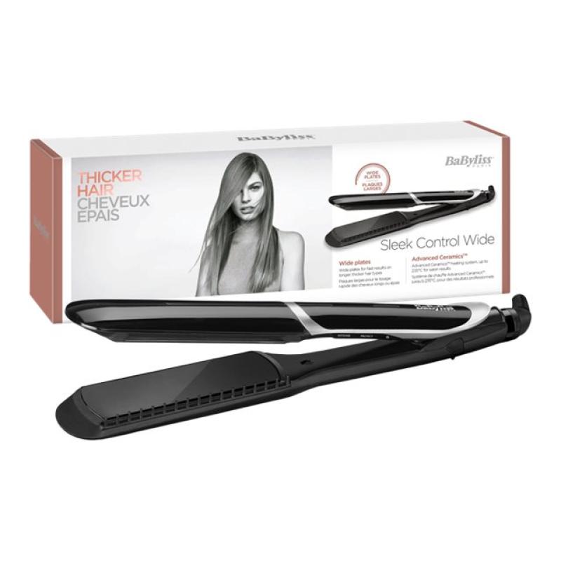 BaByliss Straightener Sleek Control Wide black Schwarz (ST397E)