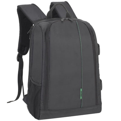 Rivacase 7490 Green Mantis Camera Backpack - Black