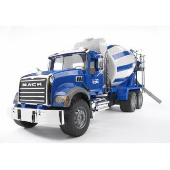 BRUDER MACK Granite Cement Mixer Truck (blue/white)