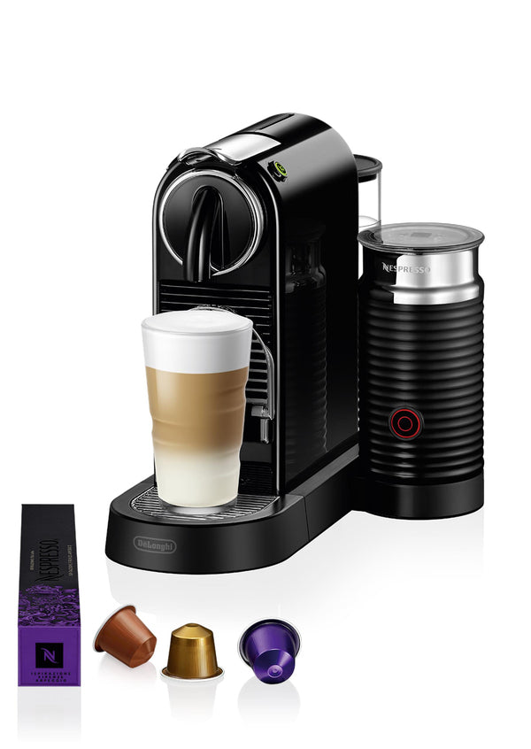 DeLonghi Coffeemachine Nespresso Citiz & Milk EN267 BAE DelonghiBAE Delonghi BAE black Schwarz (EN267.BAE)