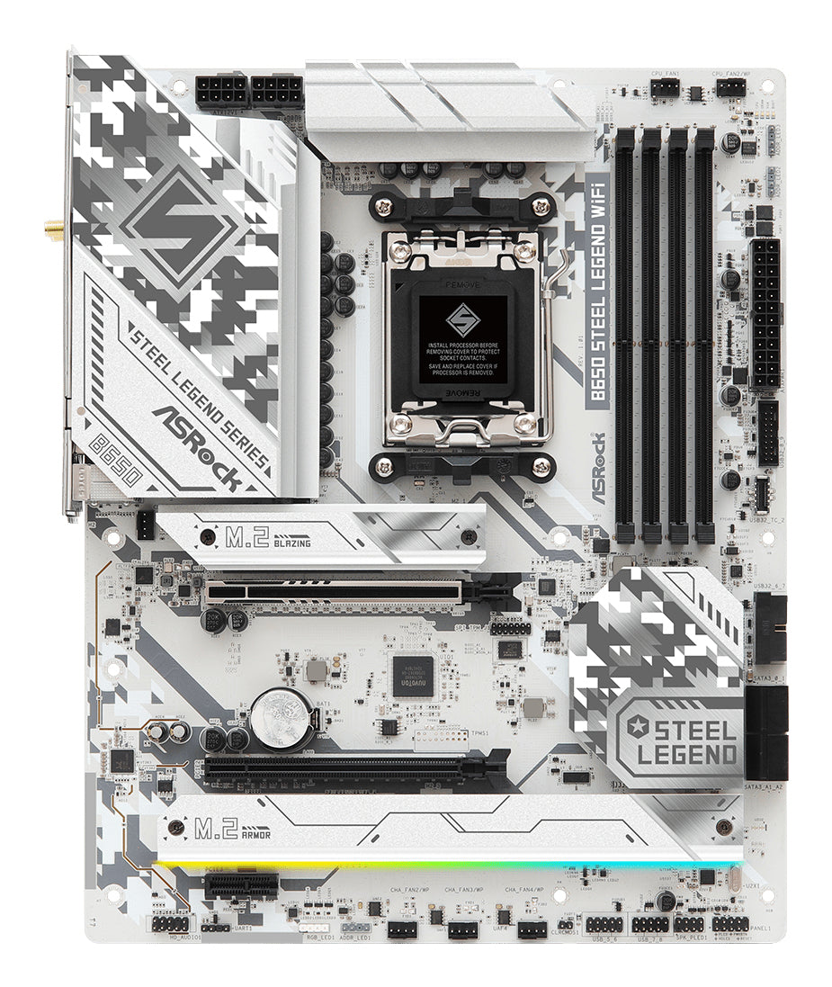 Asrock B650 STEEL LEGEND WIFI motherboard