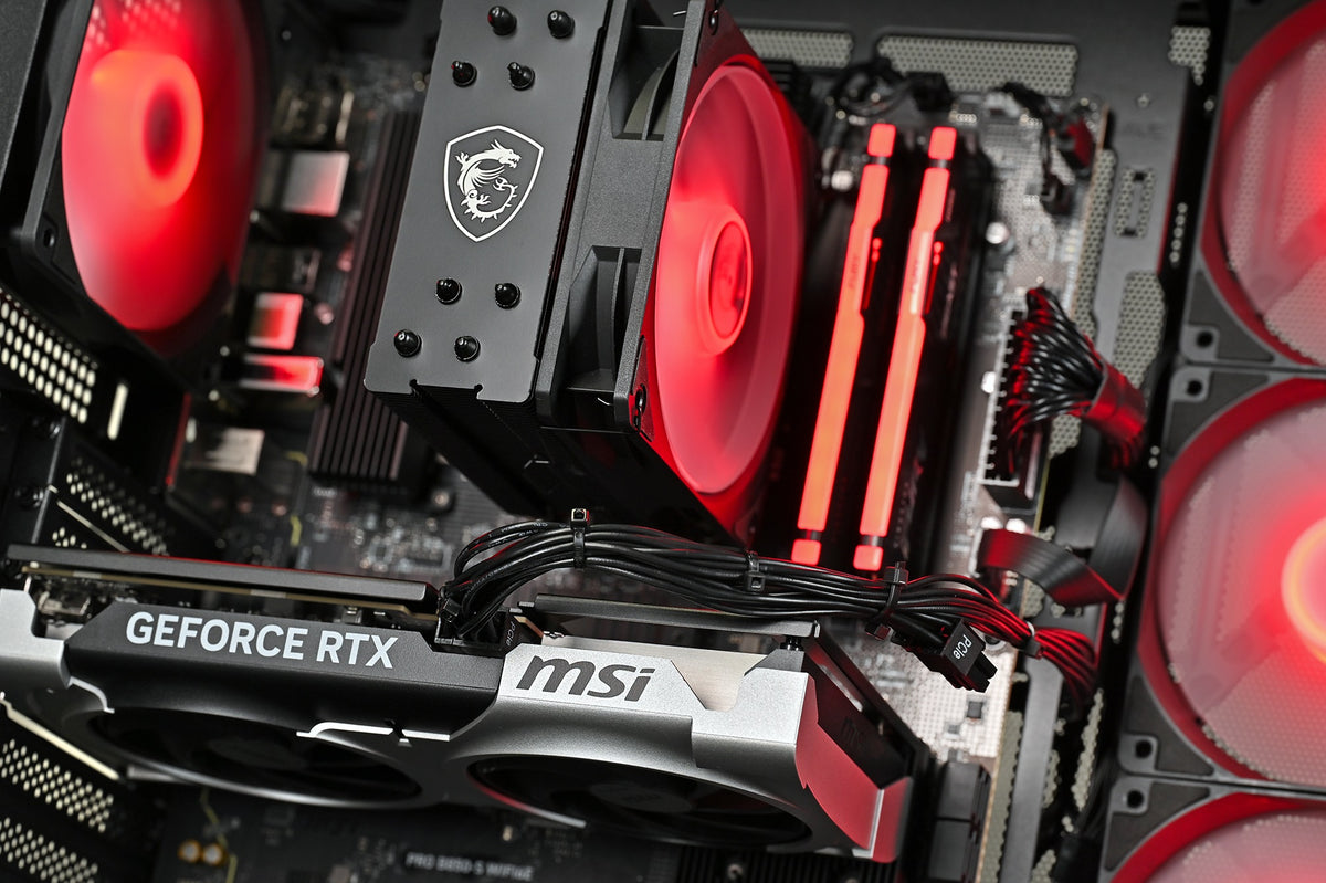 Actina PC AMD Ryzen 5 5600, 16 GB DDR4, 500 GB SSD, NVIDIA GeForce RTX 5060, Windows 11 Home - Midi Tower Black