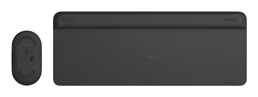 Logitech Wireless Keyboard+Mouse MK470 black retail