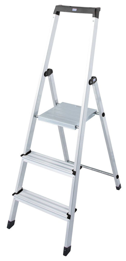 Krause Solidy Folding ladder silver