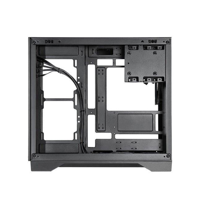 Chieftec mATX Gehäuse GM-30B-M-OP, black Cube