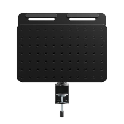 Activejet APB-006B Desk Organiser – rotating perforated board with vertical organiser, black