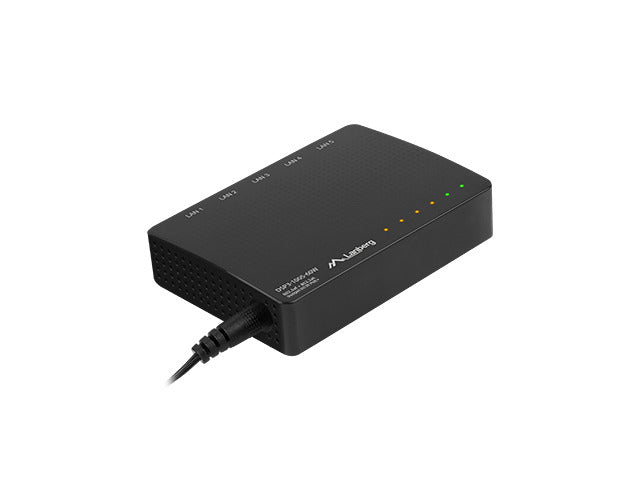 Lanberg PoE Switch DSP3-1005-60W (5-Port, 1 Gb/s)