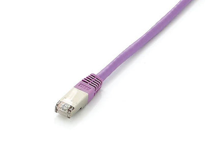 Equip Patchkabel Cat6A Plat.S/FTP 2xRJ45 15.00m    lila LSZH Polybeutel