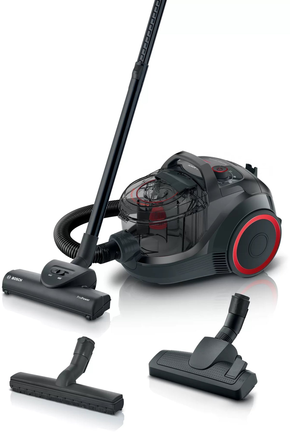 Bosch Serie 4 ProPower BGS21POW2 Canister vacuum cleaner Bagless 2 L Black