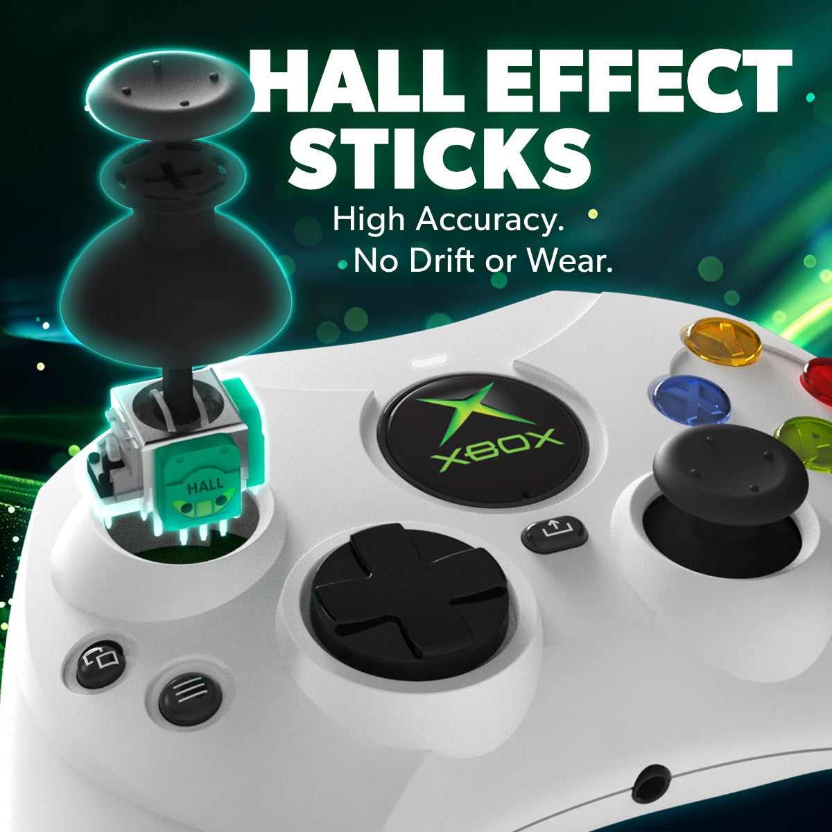 Hyperkin Controller DuchesS kabelgebunden weiß        XBOX