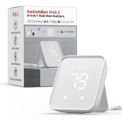 SwitchBot Hub 2 — IR Transmitter & Thermo-Hygrometer