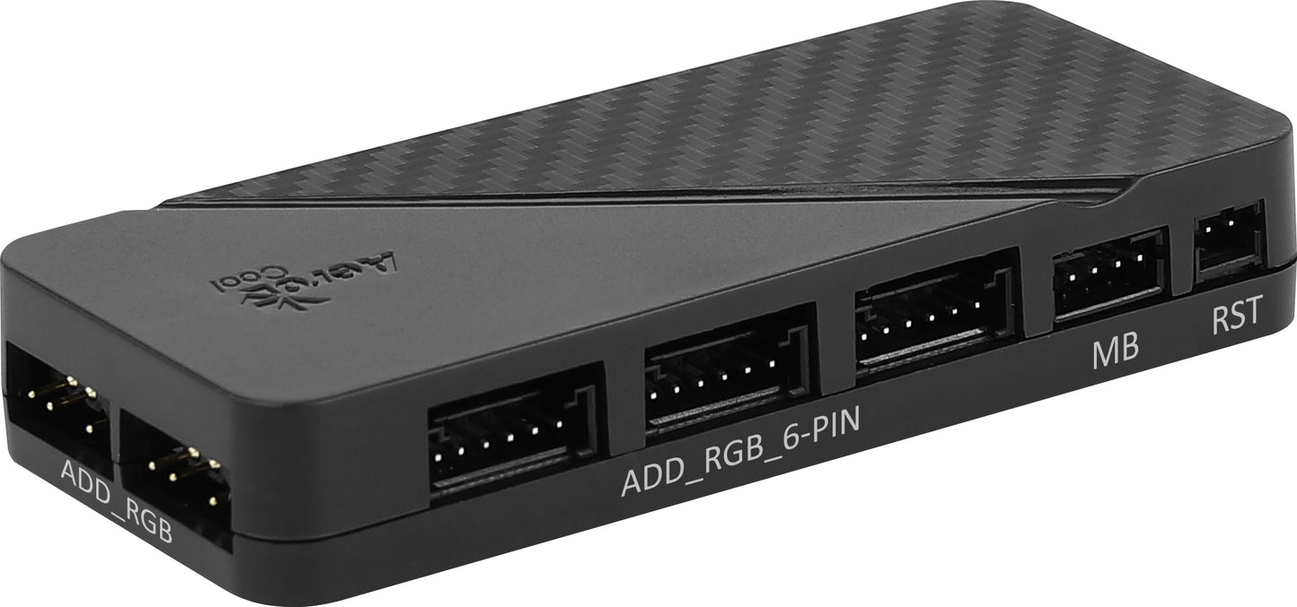 Σετ Ψύξης Κουτιού Υπολογιστή Aerocool Mirage 12 ARGB Pro 12 εκ., Μαύρο