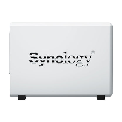 Synology DiskStation DS223J NAS / Storage Server Desktop — Realtek RTD1619B, 1 GB DDR4, DiskStation Manager, White