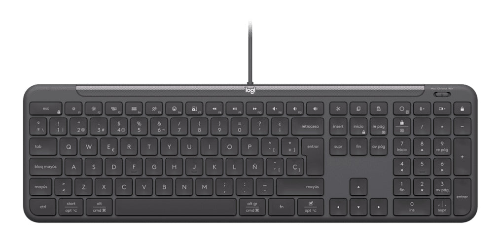 Logitech USB-C Keyboard+Mouse MK620 Combo f. Business black retail