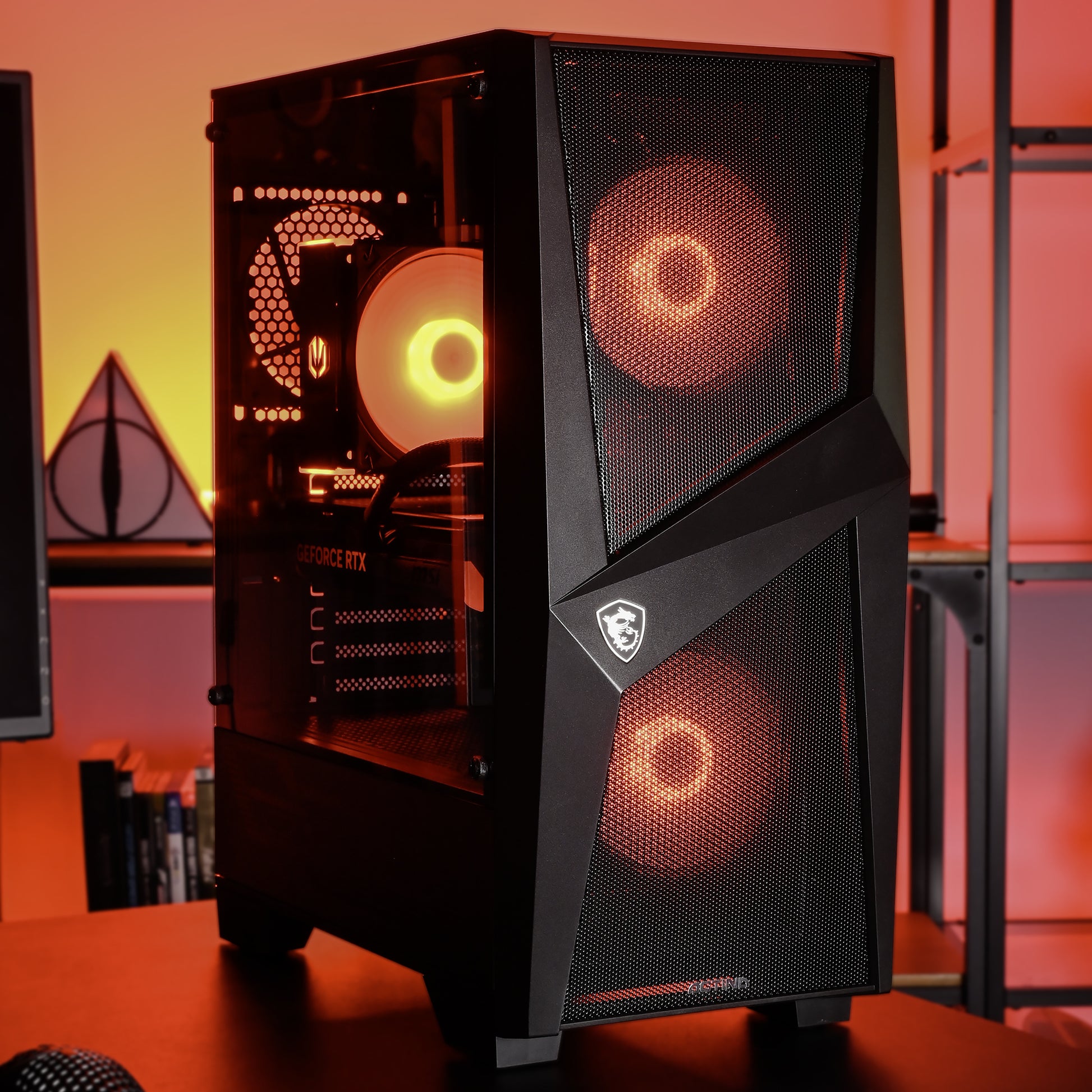 Υπολογιστής Actina 5901443421573 με επεξεργαστή AMD Ryzen™ 5 7600X, 32 GB μνήμη DDR5-SDRAM, δίσκο SSD 1 TB και κάρτα γραφικών NVIDIA GeForce RTX 5070 σε μαύρο Midi Tower
