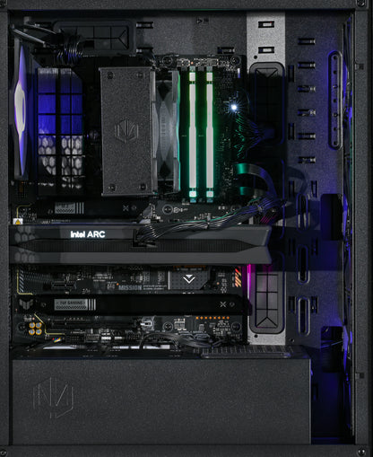 Actina 5901443410287 PC AMD Ryzen™ 5 8400F 32 GB DDR5-SDRAM 1 TB SSD Intel Arc B580 Midi Tower Black