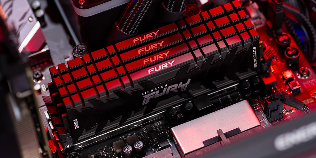Kingston Technology FURY 16GB 3200MT/s DDR4 CL16 DIMM (Kit of 2) Renegade RGB