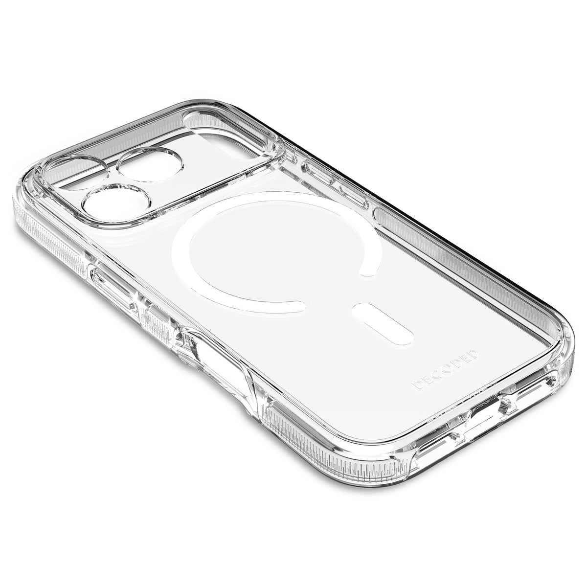 Decoded DropTec Transparent Backcover for iPhone 17 Pro - Transparent